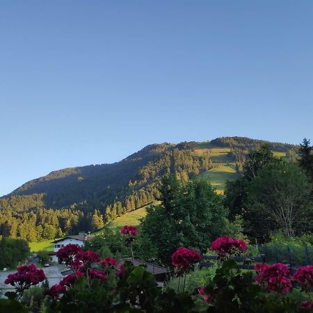 Appartement Unterbergblick Kossen Bagian luar foto